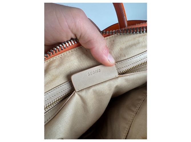 Vintage Givenchy Antigona 2Way Leather Bag Orange - view 6