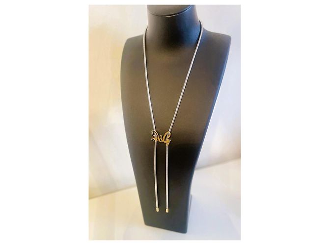 Collana DOLCE & GABBANA regolabile argento D'oro - vista 11