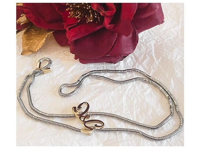 Collana DOLCE & GABBANA regolabile argento D'oro - vista 12