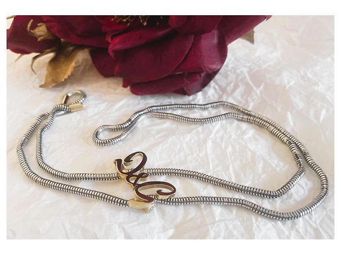 Collana DOLCE & GABBANA regolabile argento D'oro - vista 2