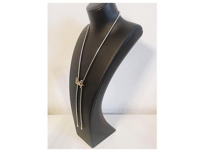 Collana DOLCE & GABBANA regolabile argento D'oro - vista 4