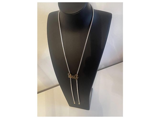 Collana DOLCE & GABBANA regolabile argento D'oro - vista 6