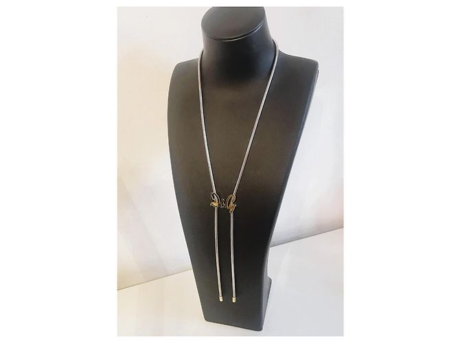 Collana DOLCE & GABBANA regolabile argento D'oro - vista 8