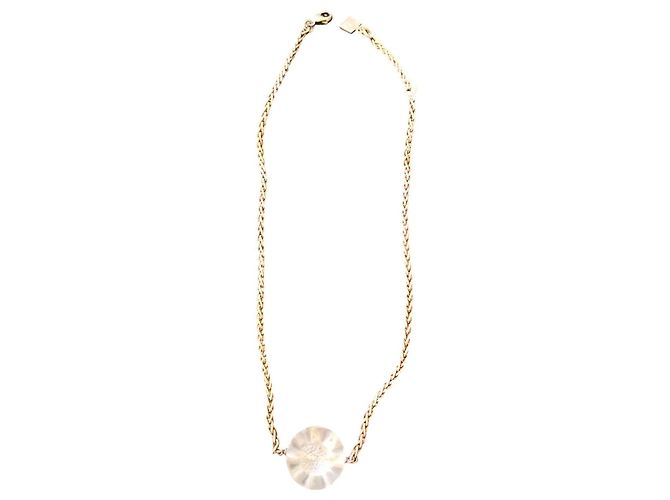 Collana Lalique in Cristallo con Catena d'Argento Silver hardware - vista 2