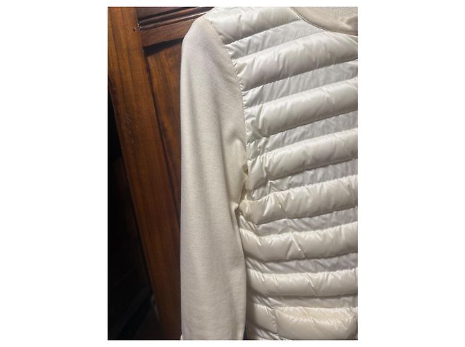 Moncler Jacke Weiß Acetat - Ansicht 4