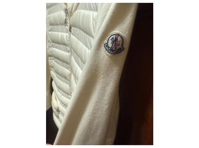 Moncler Jacke Weiß Acetat - Ansicht 5