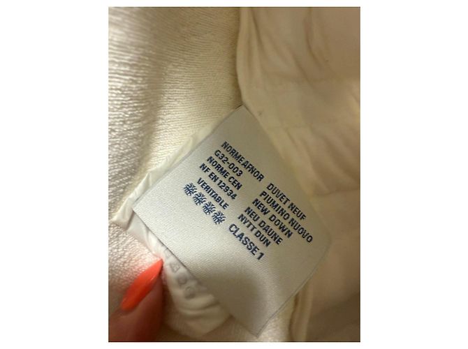 Moncler Jacke Weiß Acetat - Ansicht 8