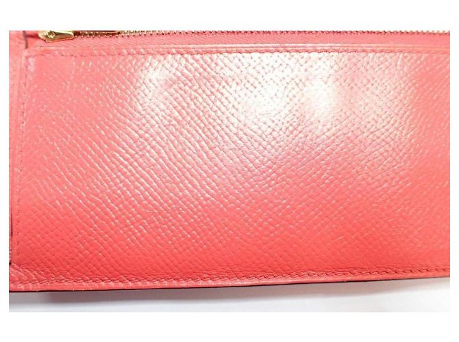 Béarn Cartera Hermès Roja de Piel - vista 12
