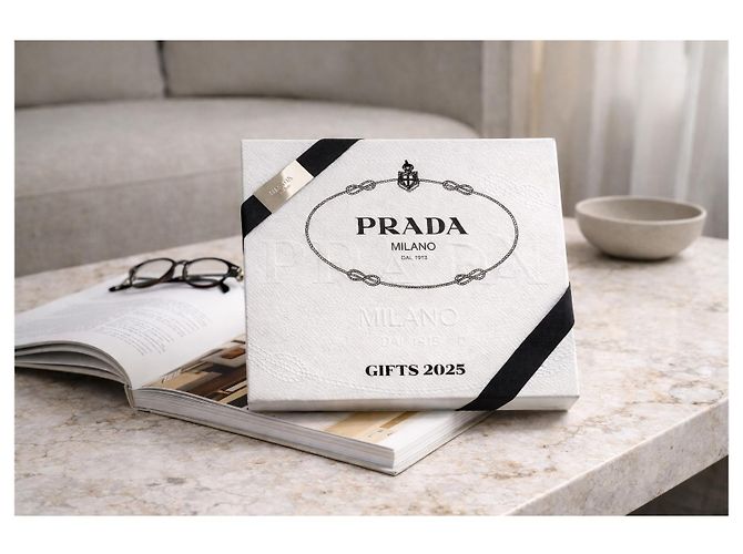 Prada Milano "Gifts 2025" – Scatola catalogo / lookbook, pezzo da collezione raro - vista 12