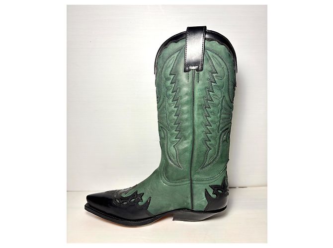 Botas Sendra 2560 Verde Oscuro Piel de Pelo Talla 38 - vista 10