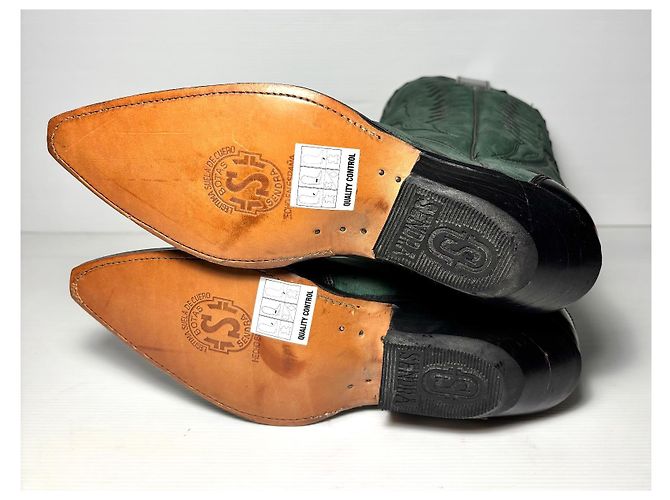 Botas Sendra 2560 Verde Oscuro Piel de Pelo Talla 38 - vista 12