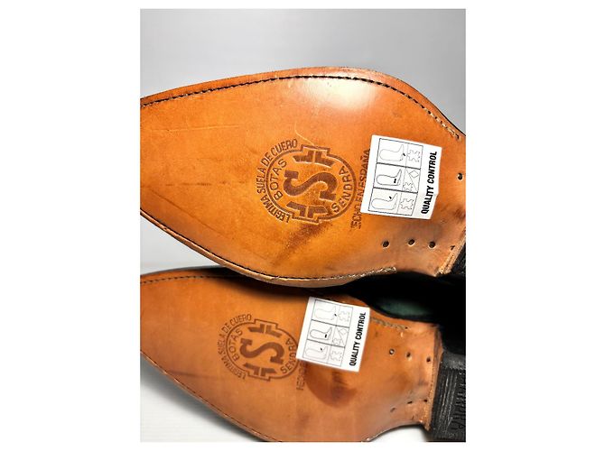 Botas Sendra 2560 Verde Oscuro Piel de Pelo Talla 38 - vista 13