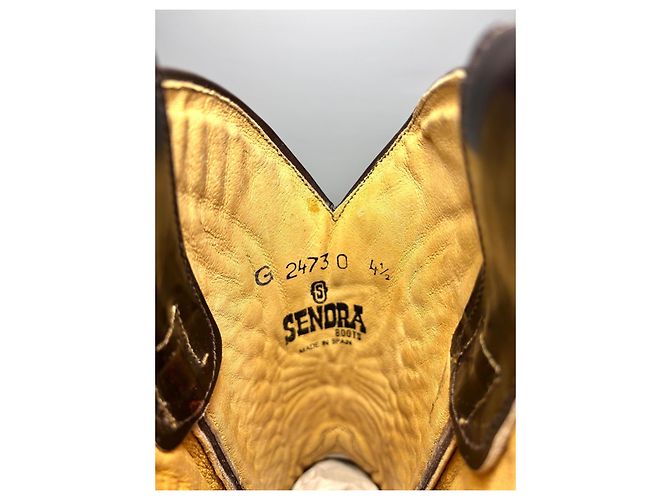 Botas Sendra Rojo Oscuro con Piel Burdeos - vista 14