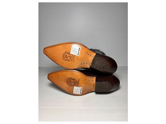 Botas Sendra Marrón Oscuro con Piel - vista 12