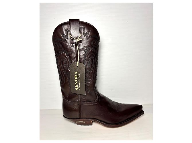 Botas Sendra Marrón Oscuro con Piel - vista 8