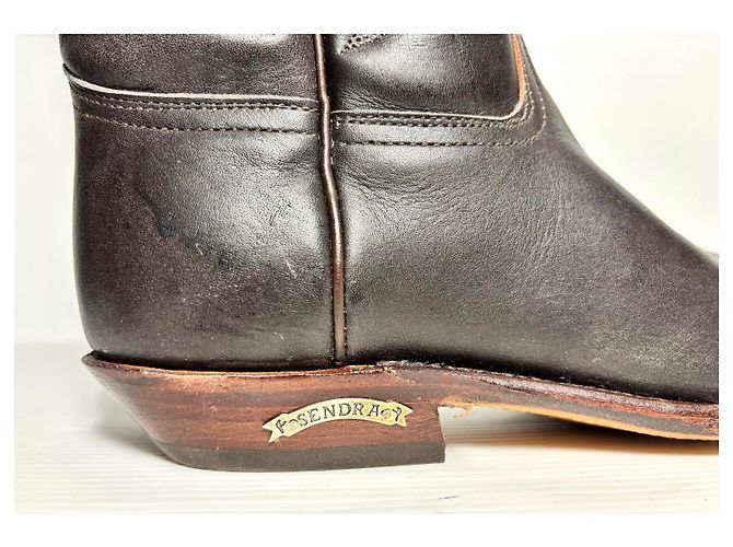 Botas Sendra Marrón Oscuro con Piel - vista 12