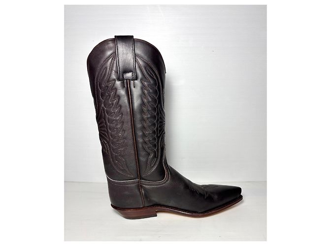 Botas Sendra Marrón Oscuro con Piel - vista 9