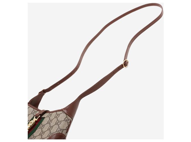 Gucci Borsa Jackie 1961 in GG Supreme marrone - vista 5