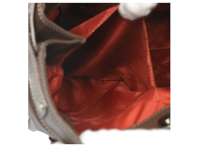 Longchamp Leder Tote Bag Braun - Ansicht 16