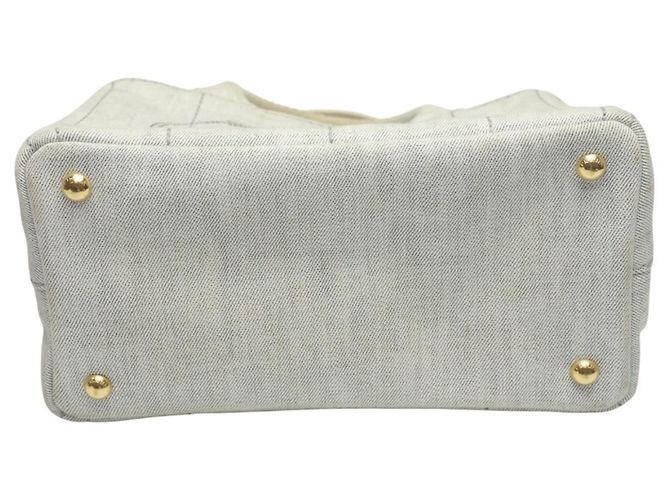 Bolsa Tote Canapa da Prada Branco - vista 6