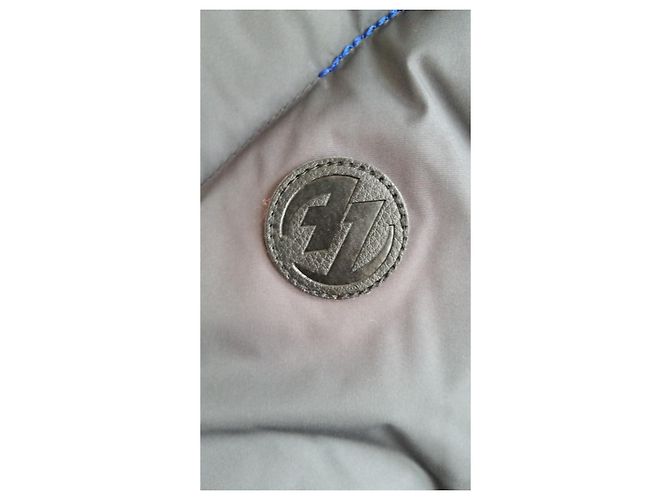 Autre Marque ADER ERROR x ZARA PIUMINO OVERSIZE GRIGIO CON CAPPUCCIO. Blu - vista 9