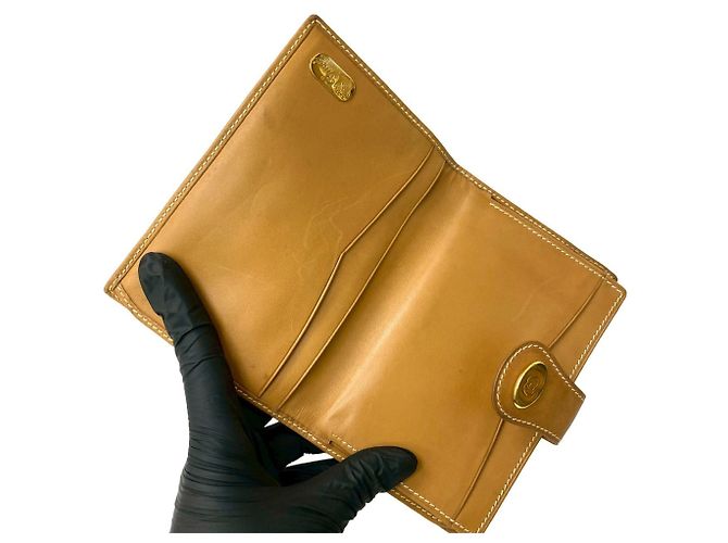 Gucci braune Leder Bifold-Brieftasche - Ansicht 7
