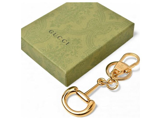 Portachiavi Gucci Horsebit D'oro - vista 6