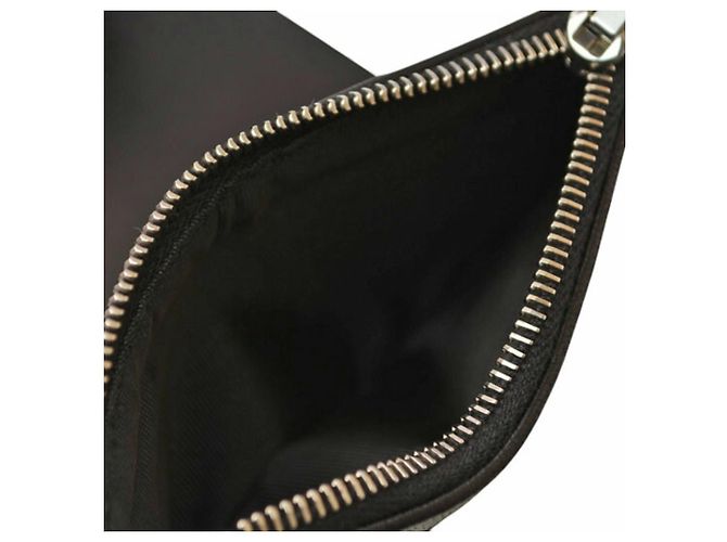 Portafoglio Trifold Saint Laurent in pelle nera Nero - vista 12