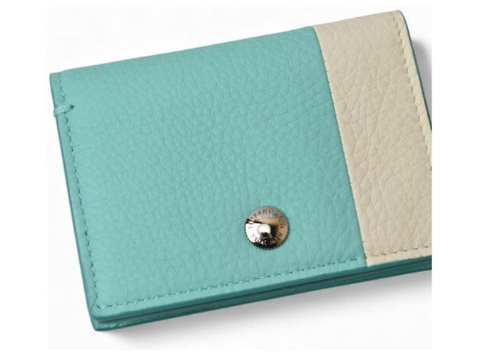 Tarjetero Vertical Tiffany & Co. Crudo - vista 3