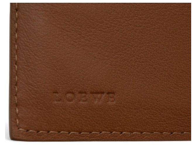 Cartera Trifold Anagram Loewe en Caramelo Castaño - vista 10