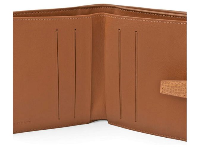 Cartera Trifold Anagram Loewe en Caramelo Castaño - vista 7