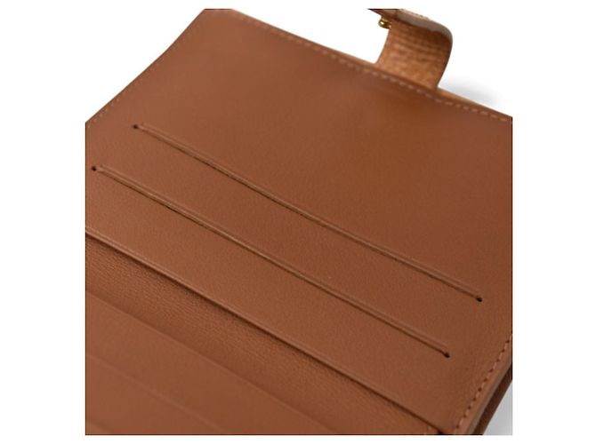 Cartera Trifold Anagram Loewe en Caramelo Castaño - vista 9