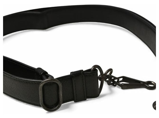 Borsa Messenger VN Intrecciato di Bottega Veneta Marrone Nero - vista 15