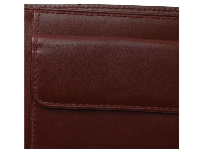 Portafoglio bi-fold Must de Cartier da uomo in bordeaux - vista 12
