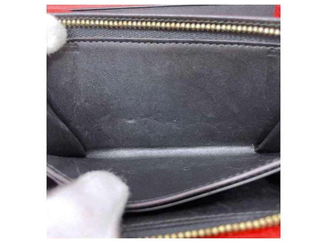 Billetera bifold de cuero rojo Loewe Roja - vista 10