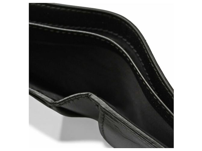 Portefeuille bifold pour homme Gucci Noir Rouge - vue 10