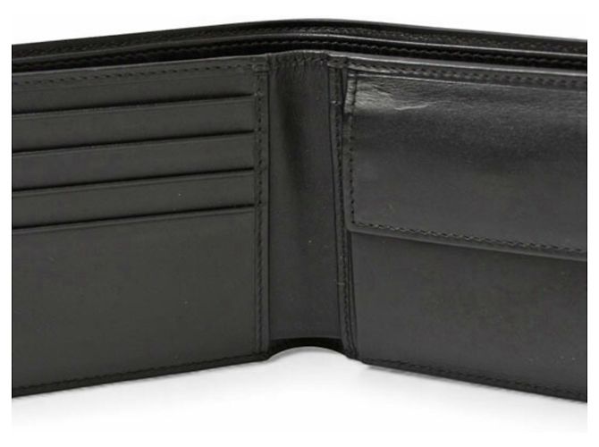 Portefeuille bifold pour homme Gucci Noir Rouge - vue 5
