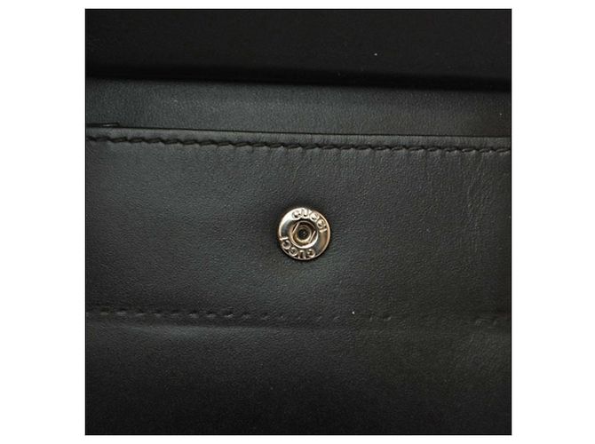 Portefeuille bifold pour homme Gucci Noir Rouge - vue 8