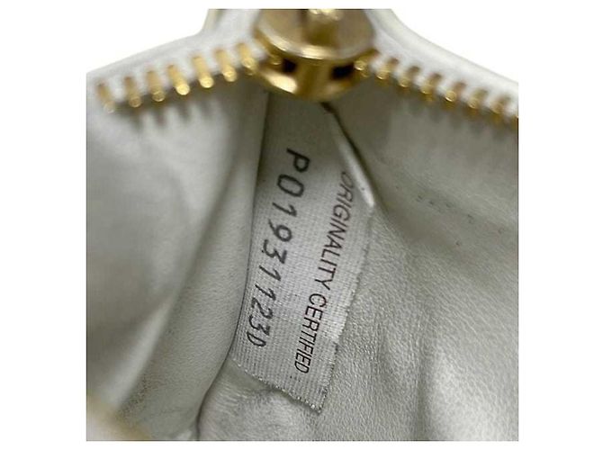 Monedero de cuero blanco Bottega Veneta - vista 11