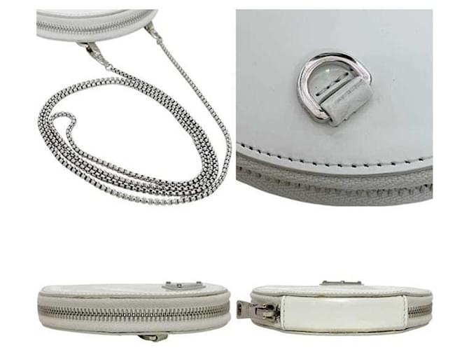 Borsa a spalla mini pochette bianca Prada Bianco - vista 4