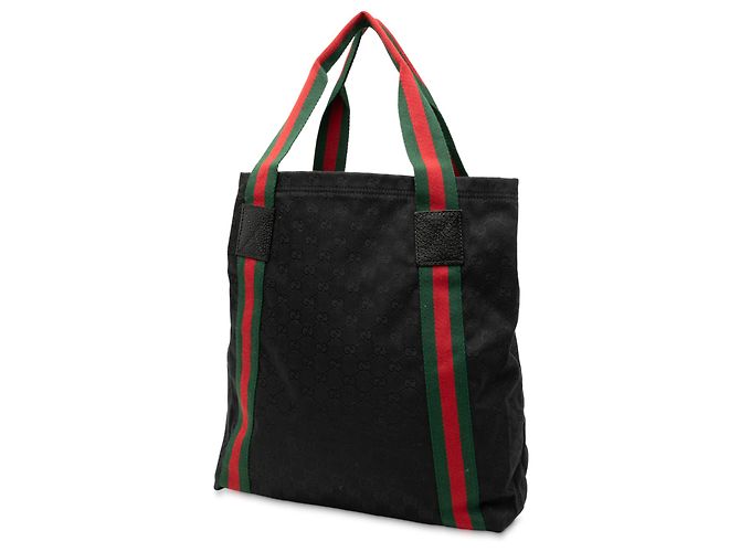 Gucci Schwarze GG Canvas Tote - Ansicht 2