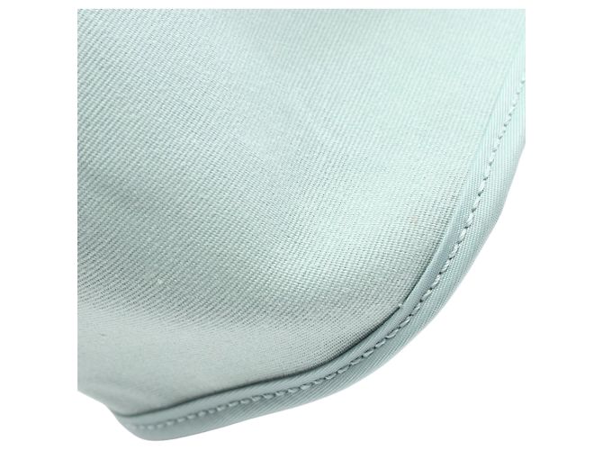 Hermès Cabag Elan PM in Tela Blu Blu chiaro - vista 5