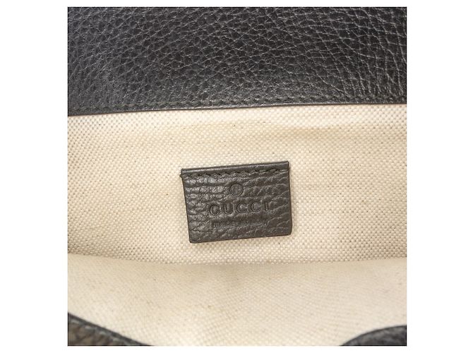 Gucci Kleine Schwarze Leder Dionysus Umhängetasche - Ansicht 5