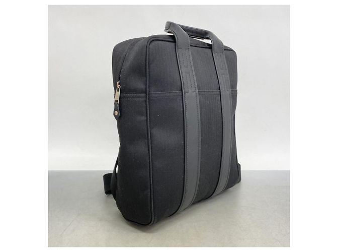 Hermès Acapulco Chevron Rucksack Schwarz - Ansicht 2