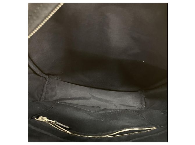 Hermès Acapulco Chevron Rucksack Schwarz - Ansicht 4