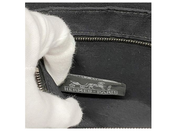 Hermès Acapulco Chevron Rucksack Schwarz - Ansicht 5