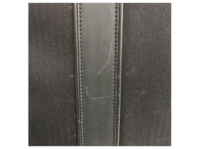 Hermès Acapulco Chevron Rucksack Schwarz - Ansicht 7