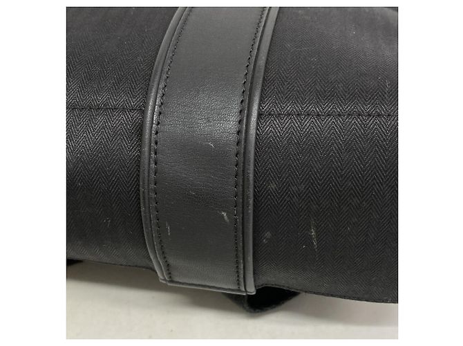Hermès Acapulco Chevron Rucksack Schwarz - Ansicht 8
