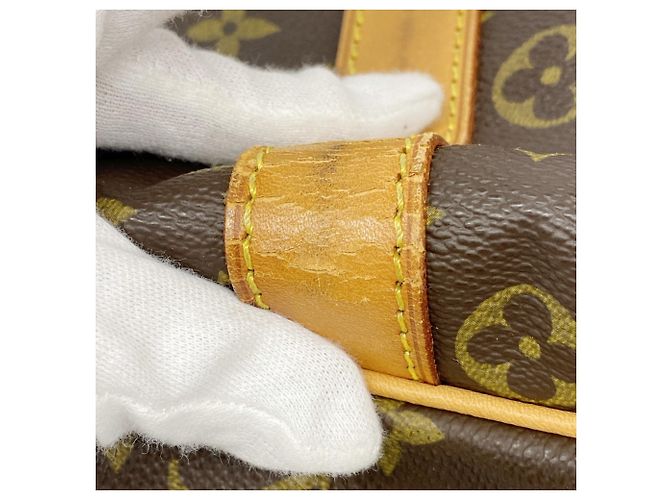 Bolso Boston Sirius 55 Monograma Louis Vuitton Castaño - vista 7