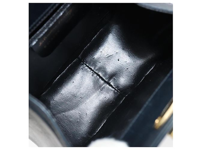 Borsa a Spalla Gancini in Pelle Salvatore Ferragamo Blu navy - vista 5